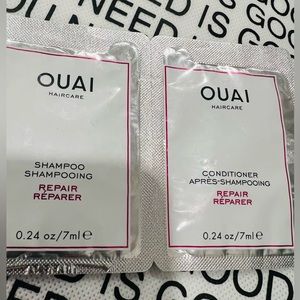 OUAI REPAIR Travel SHAMPOO and CONDITIONER